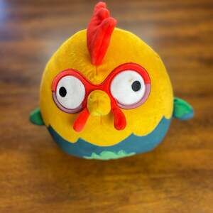 Squishmallows Disney Moana HeiHei Rooster Plush Toy 8 inches